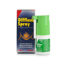 Difflam throat and mouth spray